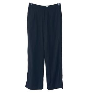 Rae Mode Black Linen Blend Career Pants‎ Size Medium